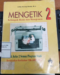 Image of Mengetik 2 Kelompok Bisnis Dan Manajemen