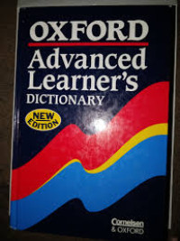 Image of Oxford Advanced Learner's Dictionary